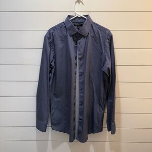 Banana Republic Navy Dress Shirt